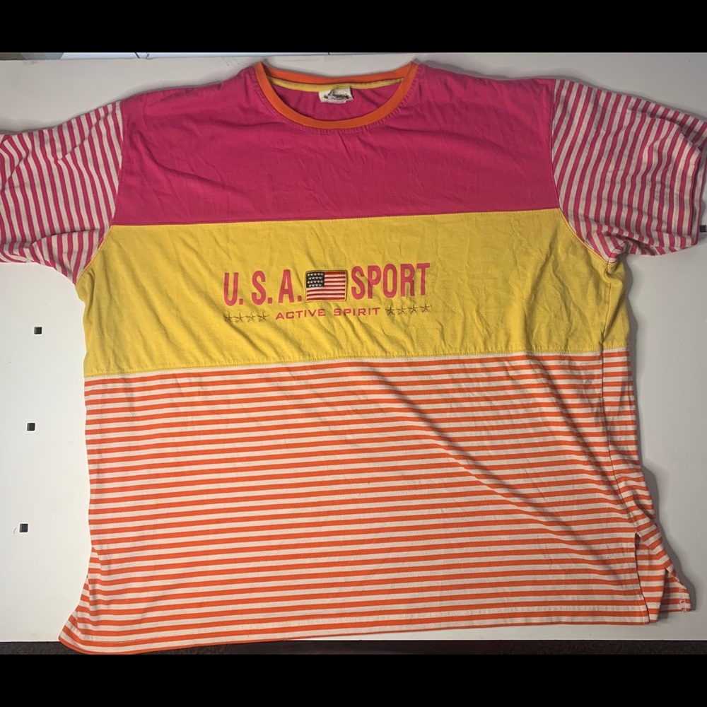 USA Sport Stripe Shirt